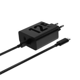 Мережевий зарядний пристрій для телефона Motorola 125W GaN 2С + кабель 2m (PG38C06632)