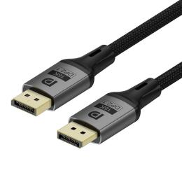 Відео-кабель ColorWay DisplayPort-DisplayPort V2.1 16K 1.5м Black CW-CBDP091-BK