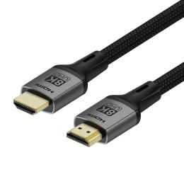 Відео-кабель ColorWay HDMI-HDMI V2.1 8K 2м Black CW-CBHD088-BK