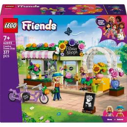 Конструктор LEGO (42693) Friends Творча квіткова крамниця, 377 деталі
