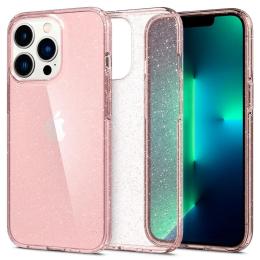 Чохол-накладка Spigen Liquid Crystal Glitter для iPhone 13 Pro Rose Quartz