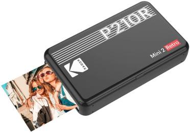Фотопринтер Kodak Mini 2 Retro Black (P210R)