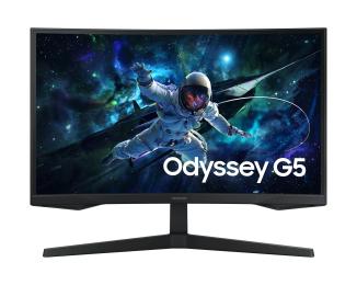 Монітор Samsung Odyssey G55C Black 27 (LS27CG554EUXEN)