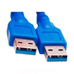 Дата-кабель Extradigital KBU1629 1.5m USB(тато) - USB(тато) Blue