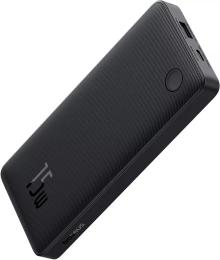 Зовнішній портативний акумулятор Baseus Airpow Lite Power Bank 10000mAh Cosmic Black 15W (P10067500123-00)