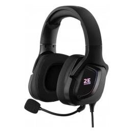 Накладні навушники 2E HG340 7.1 Black RGB USB