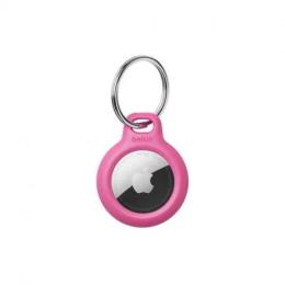 Чохол-брелок Belkin Secure Holder with Key Ring F8W973BTPNK Pink для пошукового брелка AirTag
