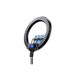 Набір блогера Rtako LED лампа AR-GTB01-18S 18 digital display Ring Light (6942063218661)