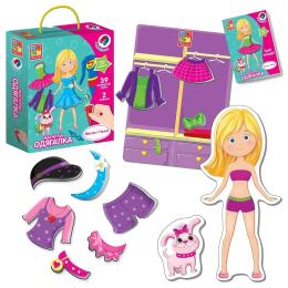 Настільна гра Vladi Toys Магнітна одягалка. Меган і Поллі, укр (VT3702-11)