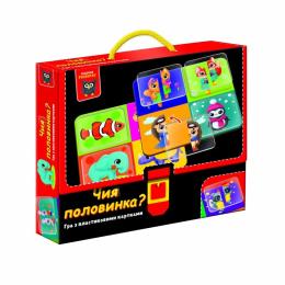 Настільна гра Vladi Toys Чия половинка?  (укр) (VТ1302-30)