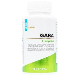 Амінокислота ABU Gaba + Glycine (90 caps) (23861-01)