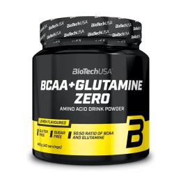 Амінокислота BioTech BCAA + Glutamine ZERO (480 g, lemon) (11110-03)