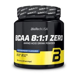 Амінокислота Biotech BCAA 8:1:1 ZERO (250 g, blue raspberry) (07832-02)