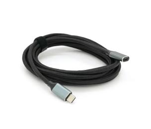 Дата-кабель Voltronic (36841) YT-TC-TC-B-3m Type-C (тато) - Type-C (мама) Black