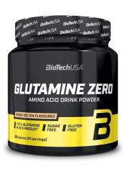 Амінокислота BioTech Glutamine Zero (300 g, peach ice tea) (08725-01)
