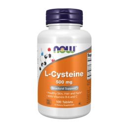 Амінокислота NOW L-Cysteine 500 mg (100 tabs) (09179-01)