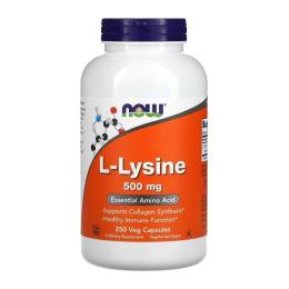 Амінокислота NOW L-Lysine 500 mg (250 caps) (07949-01)