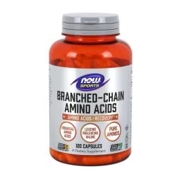 Амінокислота NOW Branched Chain Amino Acids (120 caps) (01986-01)