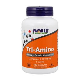Амінокислота NOW Tri-Amino (120 caps) (06673-01)