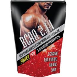 Амінокислота Power Pro BCAA 2:1:1 (500 g, грейпфрут) (08055-04)