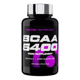 Амінокислота Scitec Nutrition BCAA 6400 (125 tabs) (00398-01)