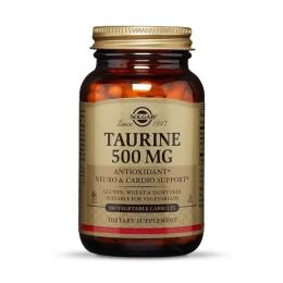 Амінокислота Solgar Taurine 500 mg (100 veg caps) (18014-01)