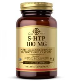 Амінокислота Solgar 5-HTP 100 mg (90 veg caps) (11079-01)