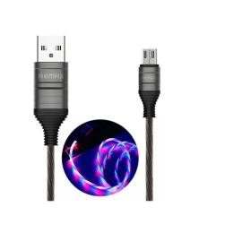 Дата-кабель Remax RC-130m USB (тато) - micro USB (тато) 1 м Black (6954851231714)