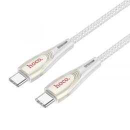 Дата-кабель Hoco U133 Monte 60W Type-C (тато)  -  Type-C (тато) 1.2 м Gray