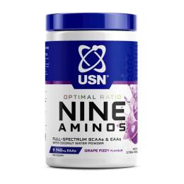 Амінокислота USN Nine Aminos (330 g, grape fizzy) (22822-04)
