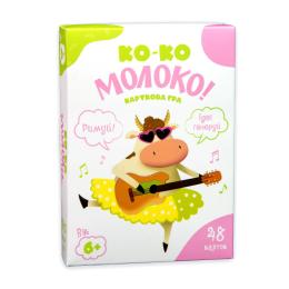 Настільна гра STRATEG (30386) Ко-ко Молоко (укр)
