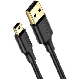 Дата-кабель Ugreen US132 USB-A (тато)  -  Mini-USB (тато) 2м Black (30472)