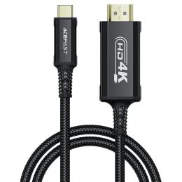 Відео-кабель Acefast C1-10 USB-C (тато)  -  HDTV (тато) 1.8 м Black