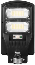 Консольний світильник Gemix GE-100 100W 6000K 16000Lm із сонячною батареєю й датчиком руху