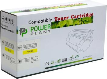 Картридж для принтера PowerPlant для HP Color Laser 150a Yellow W2072A без чипа (PP-W2072A)