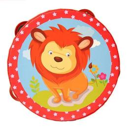 Деревяна іграшка Бубон MD 0367-1 діаметр 15 см (Лев на природі) Bambi
