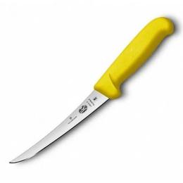 Кухонний ніж Victorinox Fibrox Boning Flex Vx56618.15 Yellow обваловувальний 15 см