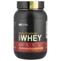 Optimum Nutrition 100% Whey Gold Standard (912 g, strawberry banana)