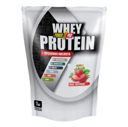 Power Pro Whey Protein +урсоловая кислота (1 kg, полуниця)