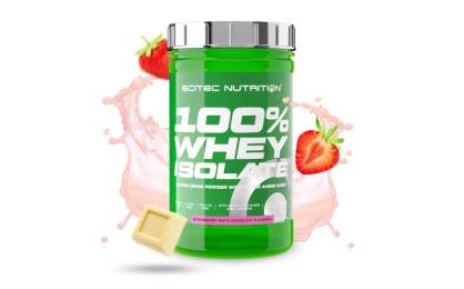 Протеїн Scitec Nutrition 100% Whey Protein Isolate (700 g, strawberry white chocolate) (00441-16)