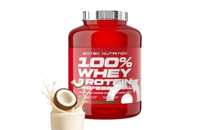 Протеїн Scitec Nutrition 100% Whey Protein Professional (2,3 kg, coconut) (00722-20)