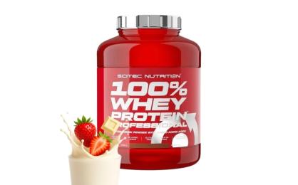 Протеїн Scitec Nutrition 100% Whey Protein Professional (2,3 kg, strawberry white chocolate) (00722-05)