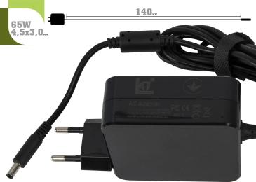 Блок живлення для ноутбука 1stCharger WM1ST19.5V65W4530H (HP 65W 19.5V 3.33А 4.5x3.0 мм Wall Mount)