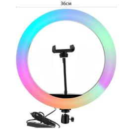 Кільцева лампа Infinity LED Lamp RGB MJ36 36cm