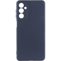 Чохол-накладка GETMAN Liquid Silk Full Camera для Samsung Galaxy A27 Midnight Blue