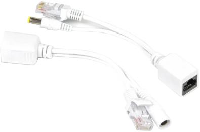 Сплітер Cablexpert PP12-POE-0.15M-W набір, пасивні,0.15 м, телекомунікаційний