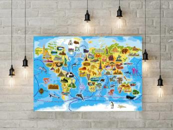 Настільна гра УМНЯШКА KP-006 Цікавий світ