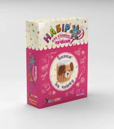 Набір для рукоділля УМНЯШКА ВК-008 Вязання гачком Чохол для чашки