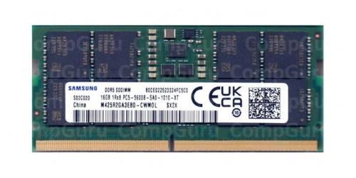 Оперативна память Samsung 16GB SO-DIMM DDR5 5600 MHz (M425R2GA3EB0-CWMOL)