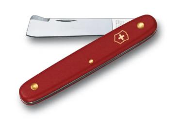 Садовий ніж Victorinox Vx39020 Red 100 мм, 2 функції, нейлон